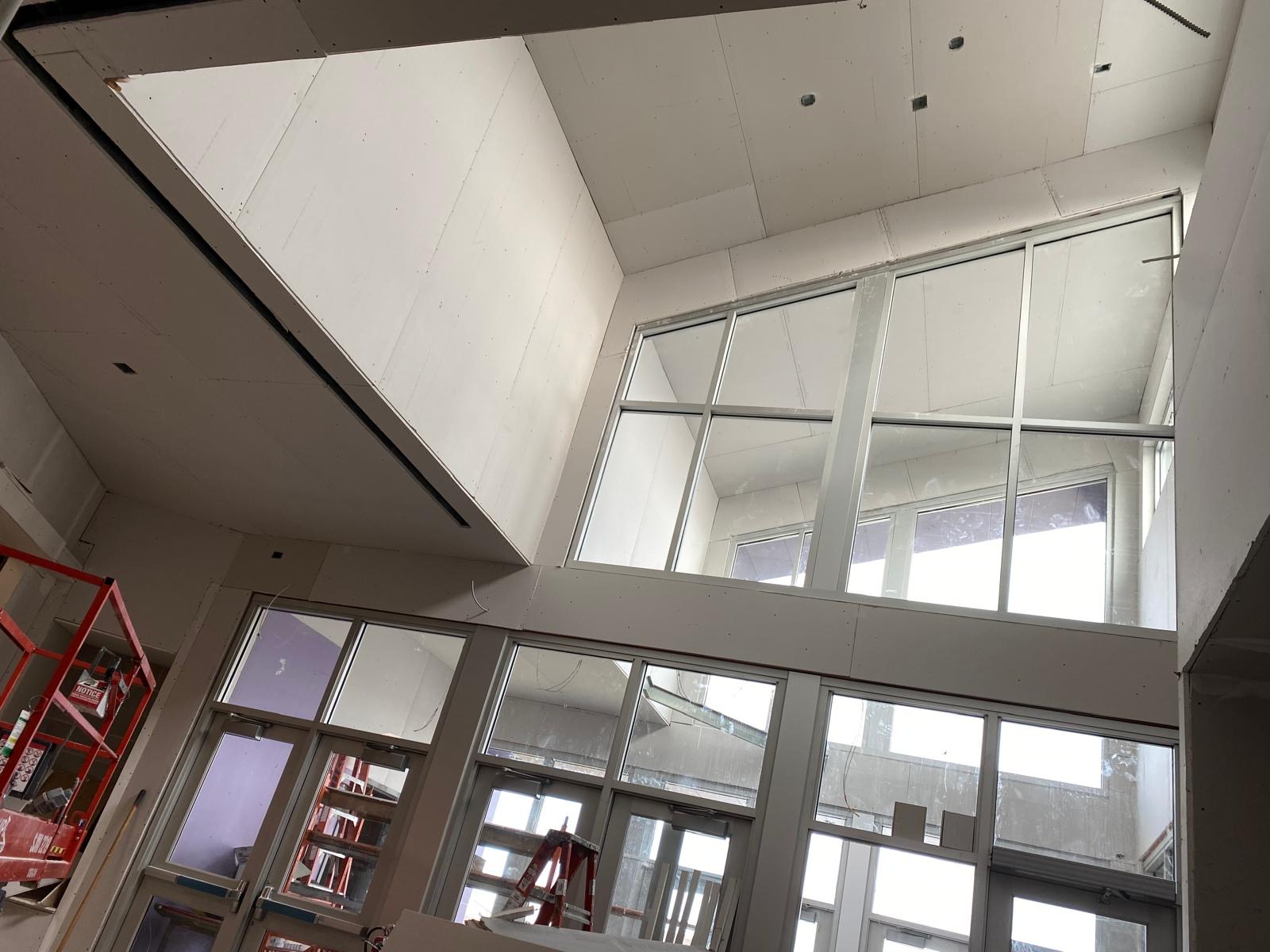 Interior walls and ceilings